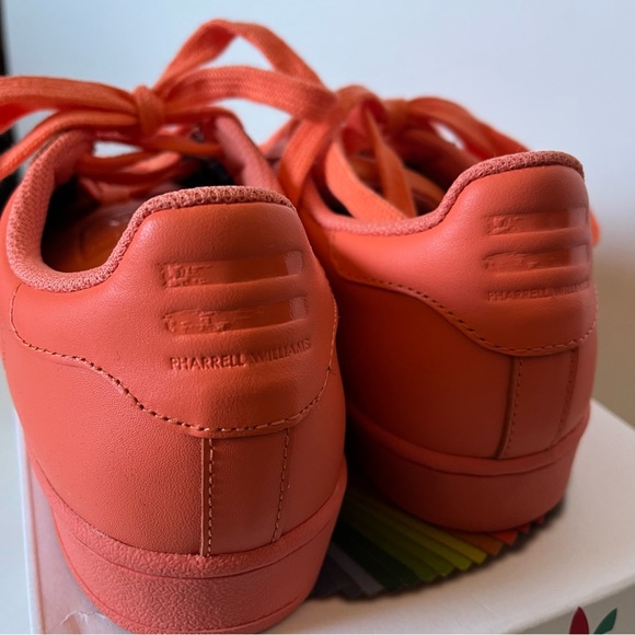 Adidas x Pharrell Superstar Supercolor shell toe Coral - Picture 5 of 5